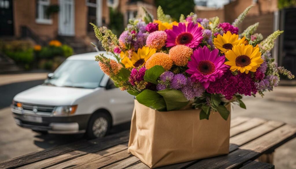 Same day flower delivery service