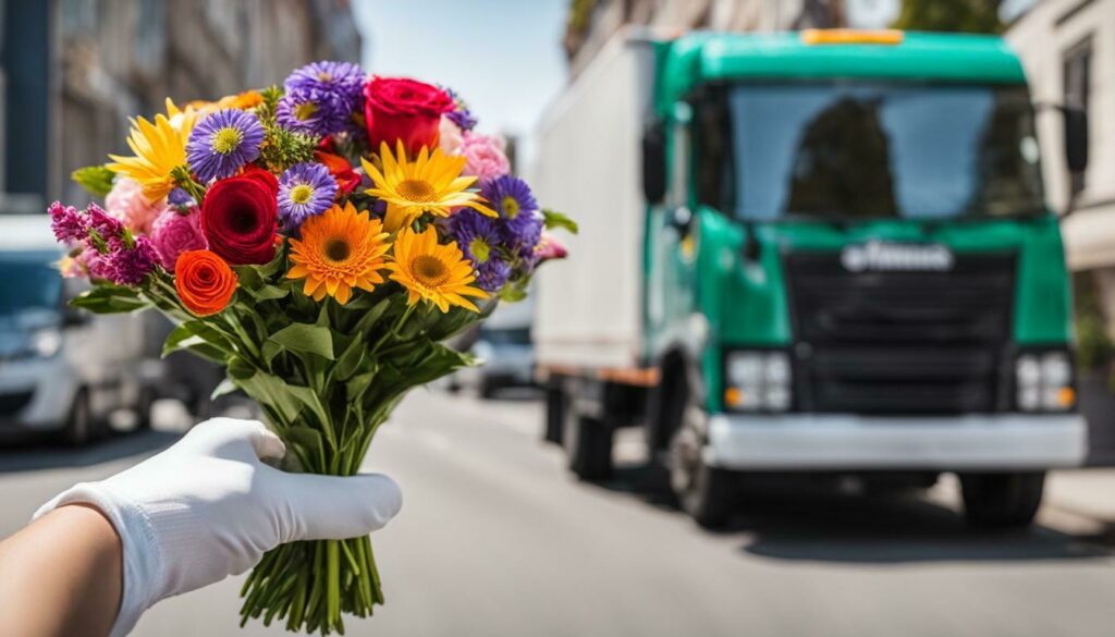 efficient flower delivery